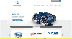 Desktop Screenshot of europompe.it